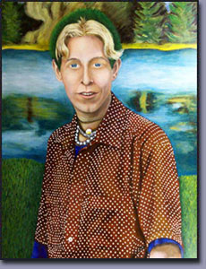 Artist: James Homer Brown: Portrait of Boy with Green Hair