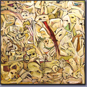 Abstract Artist: James Homer Brown - Talking Heads #4